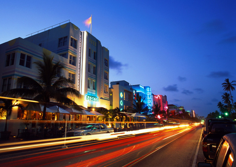 Image: Art Deco District in South Beach