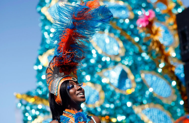 Image: Colorful Carnival Parade Winds Through Miami