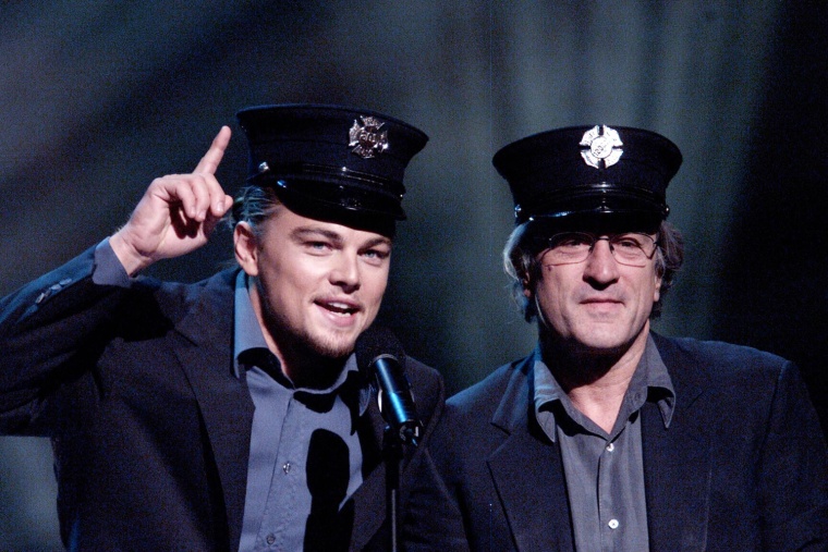 Leonardo Di Caprio and Robert De Niro