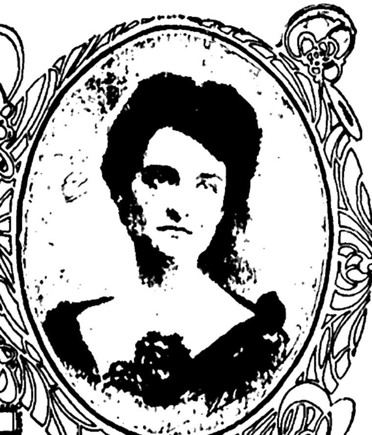 Anna La Chapelle Clark, 1904.