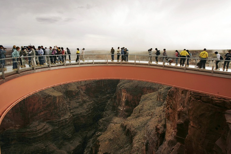 Grand Canyon's New \"Skywalk\" Opens With Grand Ceremony