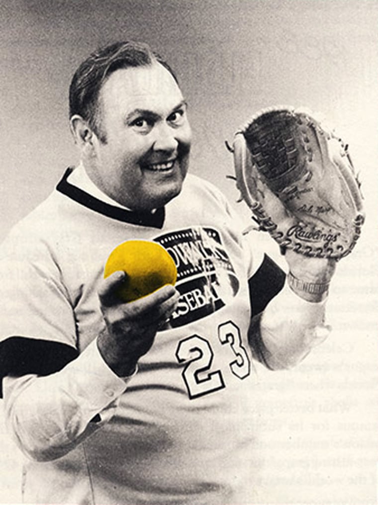 Willard posed for a Florida grapefruit promotional piece in 1988, celebrating the 100th year of Florida baseball spring training. This photo appeared on a leaflet containing the spring training schedule, plus recipies for Grapefruit Surprise and Tampa Grapefruit Pie. \"Watch carefully to avoid burning,\" it says! Photo by Jerry Perkins. 

Willard posed for a Florida grapefruit promotional piece in 1988, celebrating the 100th year of Florida baseball spring training. This photo appeared on a leaflet containing the spring training schedule, plus recipies for Grapefruit Surprise and Tampa Grapefruit Pie. \"Watch carefully to avoid burning,\" it says!