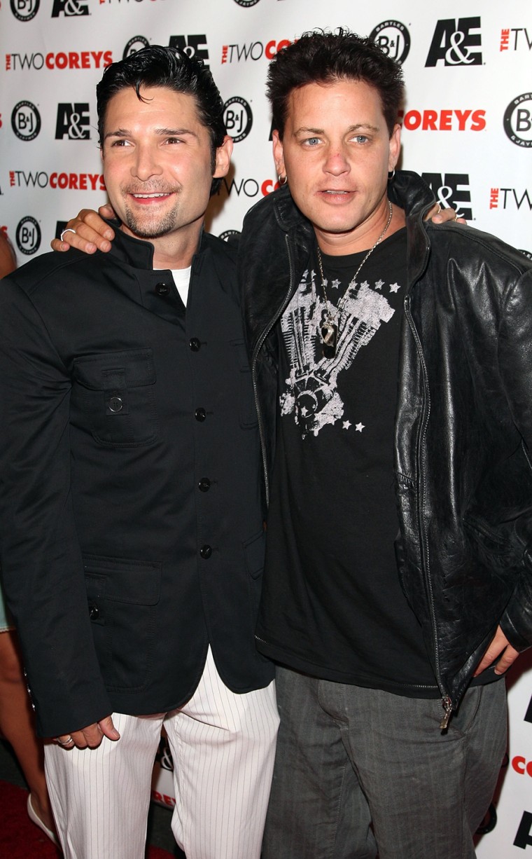 A&E Premiere Of \"The Two Coreys\" - Arrivals