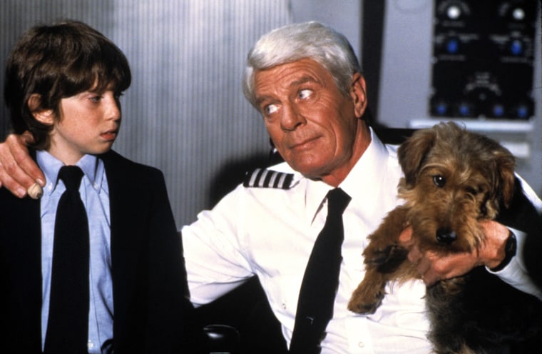 AIRPLANE II: THE SEQUEL, (right) Peter Graves, 1982, (c) Paramount/courtesy Everett Collection