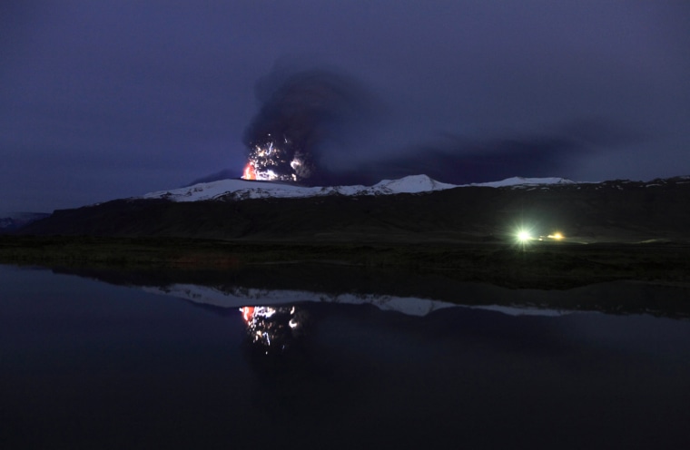 Image: Volcano Erupts In Iceland