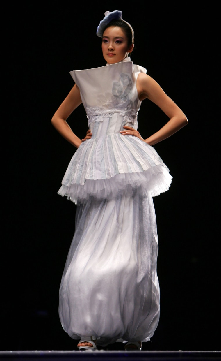 China Fashion Week Spring/Summer Collection 2009 - Famory Wedding Dress Design Contest