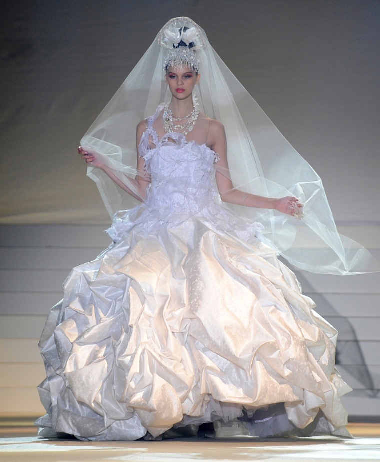Bizarre bridal gowns