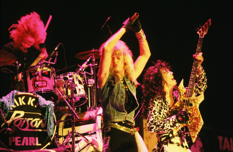 The Rock Group Poison in Concert