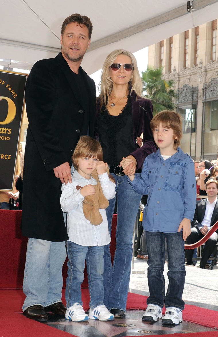 Russell Crowe Honored On The Hollywood Walk Of Fame
