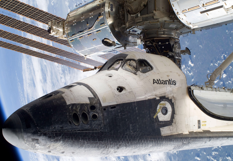 Image: Space Shuttle Atlantis Continues On Last Scheduled Mission