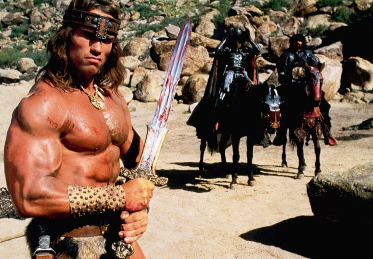 CONAN THE DESTROYER, Arnold Schwarzenegger, 1984, ©Universal/courtesy Everett Collection