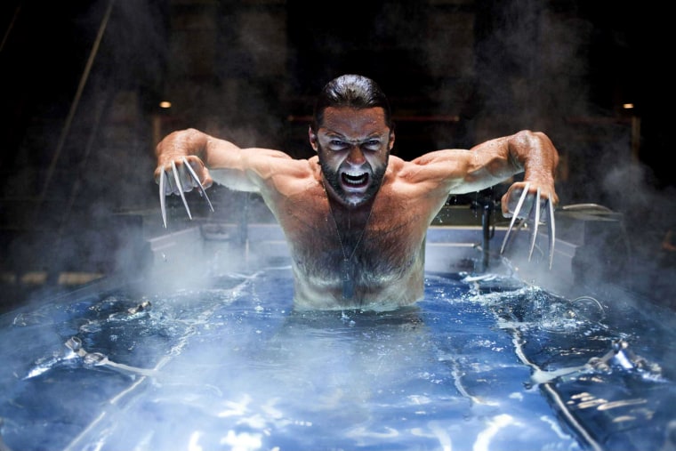 Hugh Jackman reprises the role that made him a superstar, as the fierce fighting machine Wolverine, who possesses amazing healing powers, adamantium claws, and a primal fury known as berserker rage. Photo credit: James Fisher. TM and ©2009 Twentieth Century Fox Film Corporation. All rights reserved.