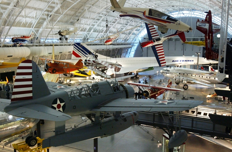 Image: Air And Space Museum Hosts James S. McDonnell Space Hangar Preview
