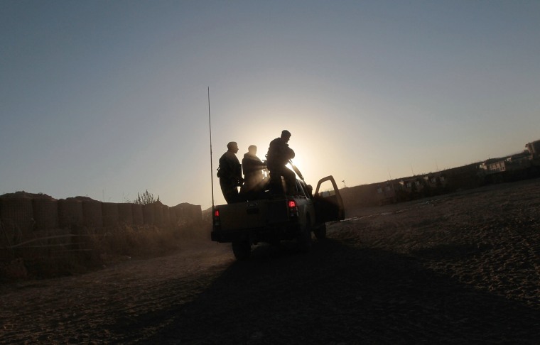 Image: BEST PIX: US Army Paratroopers Operate In Northwest Afghanistan