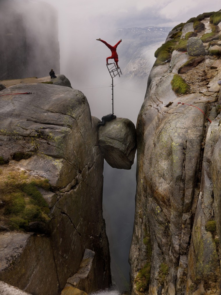 Image: Eskil Ronningsbakken, balancing artist