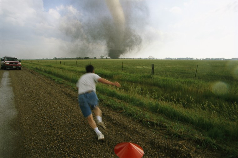 Image: Engineer Tim Samaras is a tornado chaser. He spends months each year searching for the perfect tornado, a meteorological phenomenon still only partially understood by scientists