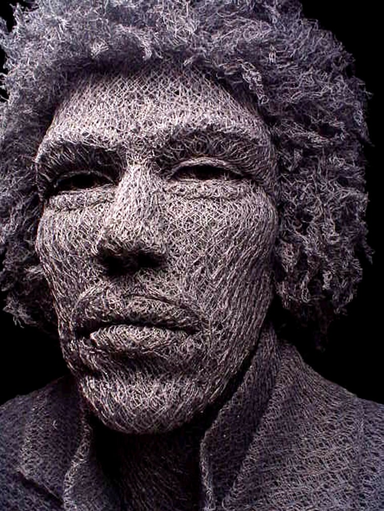 Chicken wire masterpieces