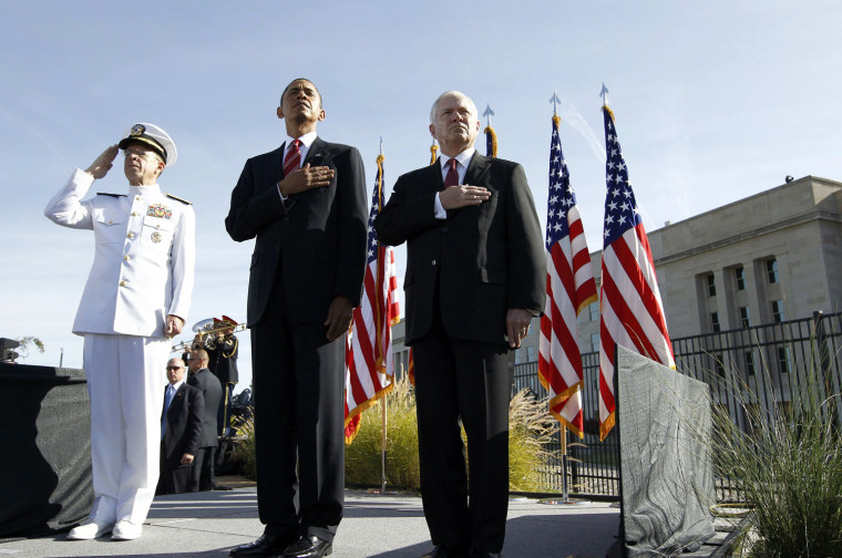Image: Barack Obama, Robert Gates, Michael Mullen