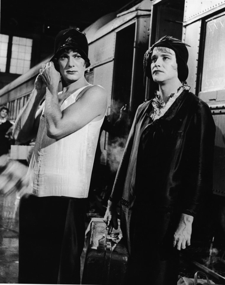 Tony Curtis, Jack Lemmon In 'Some Like It Hot'