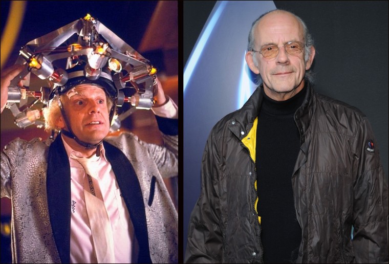 Christopher Lloyd
Played: Dr. Emmett Brown, 'Back to the Future' I, II and III

LOS ANGELES, CA - NOVEMBER 16: Christopher Lloyd arrives for Paramount Home Entertainment's 'Star Trek' DVD Release Party at the Griffith Observatory on November 16, 2009 in Los Angeles, California.