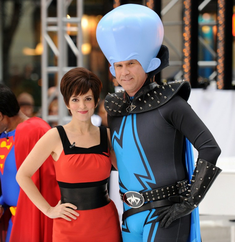 Will Ferrell and Tina Fey, who provide voices in the new animated fantasy &...