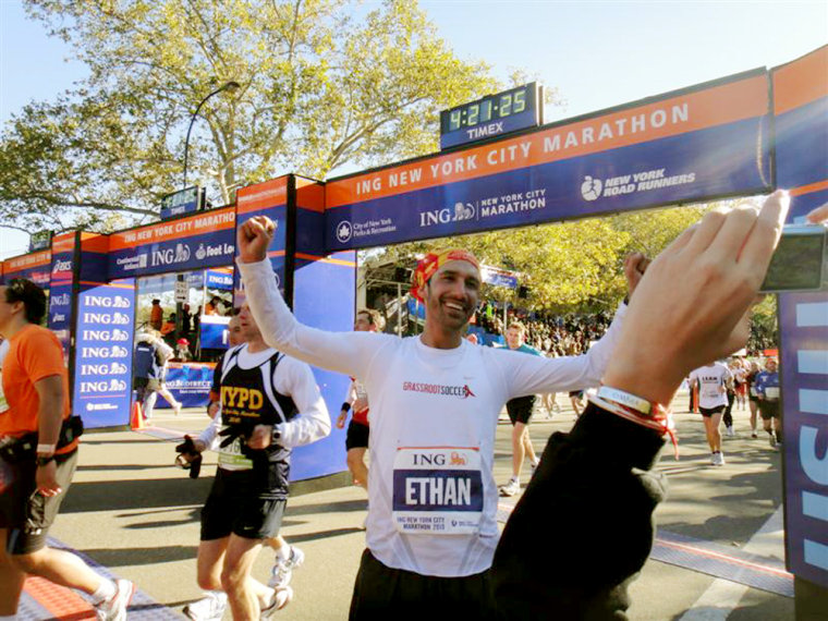Celebrities on the run Stars take part in the NYC Marathon