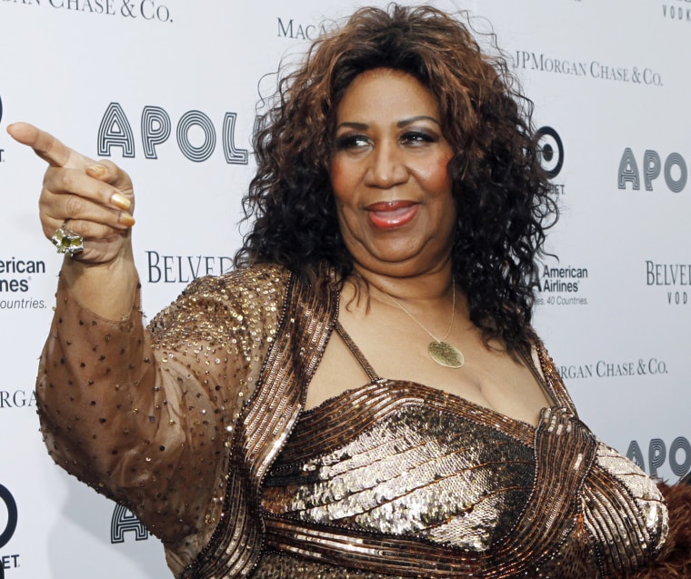 Image: File photo of Aretha Franklin in New York