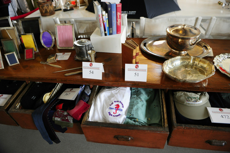 Image: Personal items which belonged to disgrac