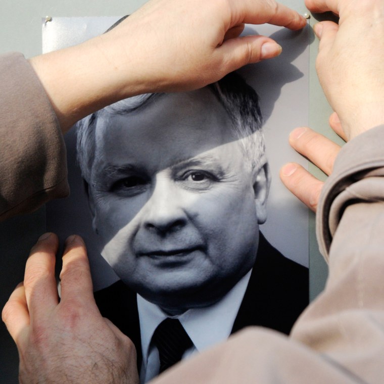 Image: Portrait of Lech Kaczynski