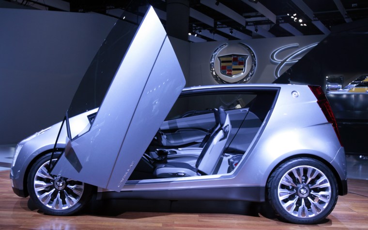 Image: Cadillac's Concept car is unveiled at the LA Auto Show in Los Angeles