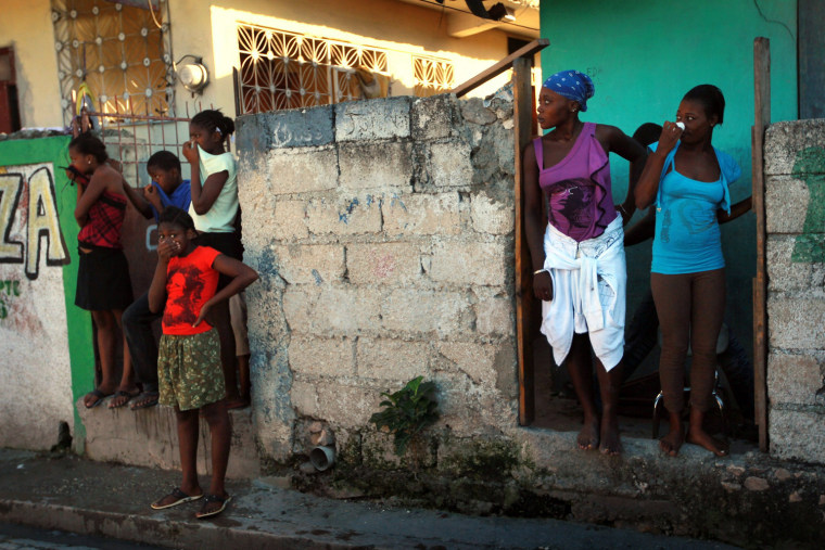 Image: Haiti Battles With Cholera Outbreak, As Death Toll Reaches 1,000