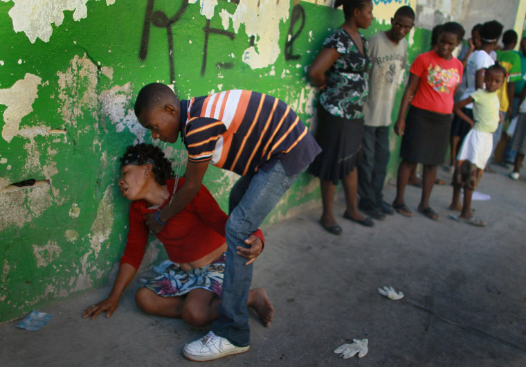 Image: Haiti Battles With Cholera Outbreak, As Death Toll Reaches 1,000