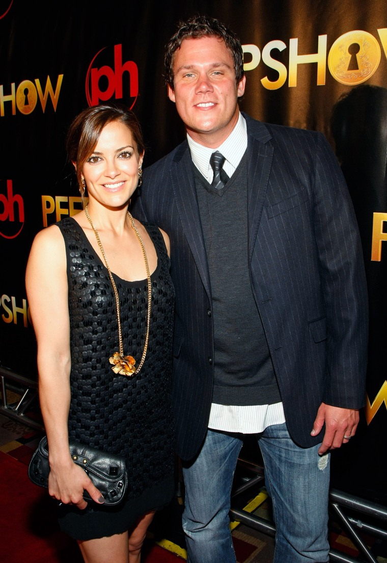 Rebecca Budig and Bob Guiney.