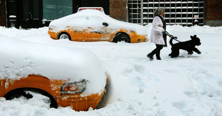 Image: US East Coast Begins To Dig Out After Large Blizzard