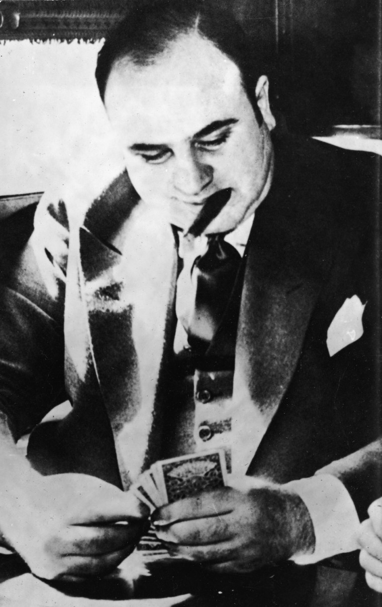 Al Capone On His Way To Prison