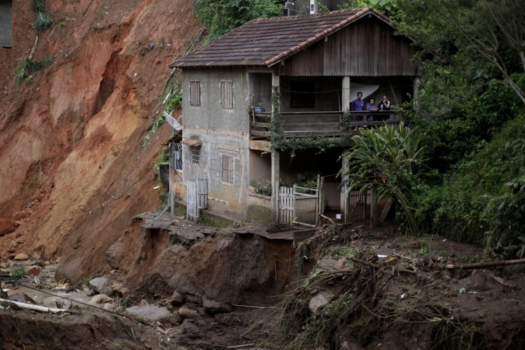 Image: Landslide damage, Teresopolis, Brazil,