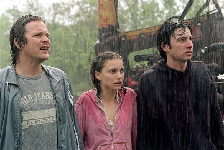 From left: Peter Sarsgaard,Natalie Portman and Zach Braff in Garden State (2003)