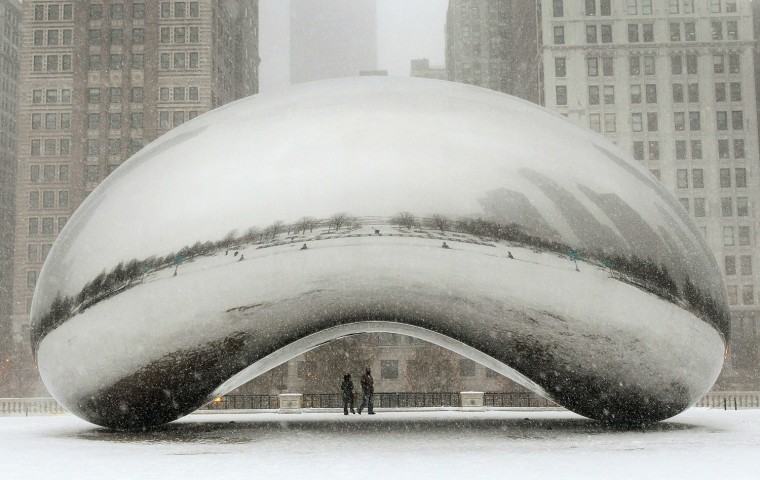 Image: Major Blizzard Roars Through Chicago Area