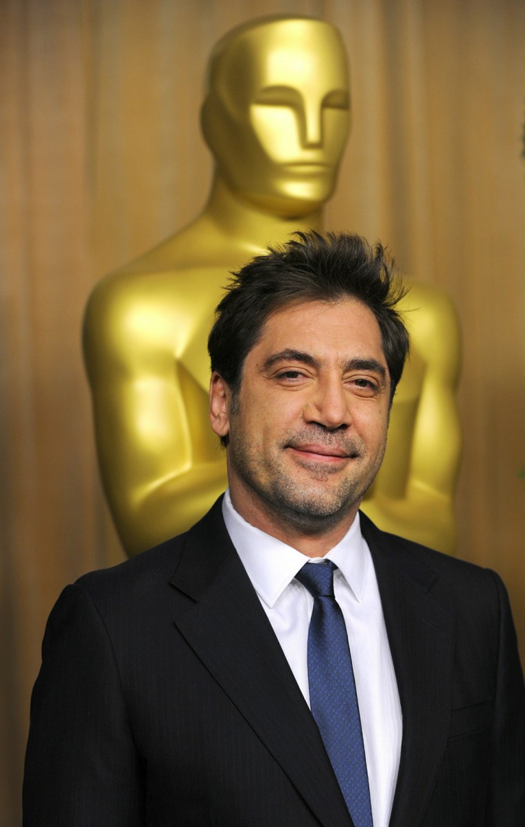 Image: Actor Javier Bardem arrives at the 83rd