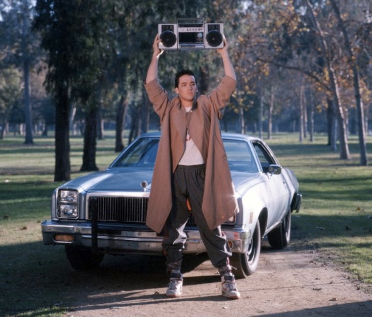 Say Anything (1989)
Romantic comedy about a less-than-average student who falls in love with a brilliant biochemistry major. Starring John Cusack and Ione Skye.