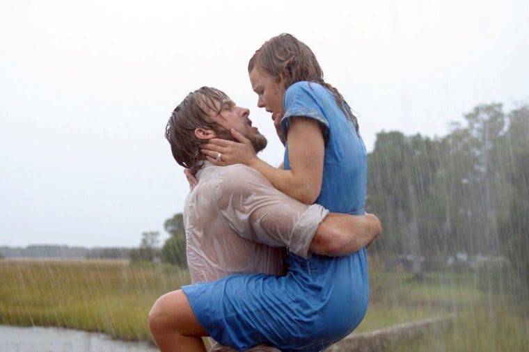 The Notebook (2004)
An epic love story centered around an older man who reads aloud to an older, invalid woman whom he regularly visits. From a faded notebook, the old man's words bring to life the story about a couple who is separated by World War II, and is then passionately reunited, seven years later, after they have taken different paths. Though her memory has faded, his words give her the chance to relive her turbulent youth and the unforgettable love they shared. Starring Ryan Gosling, Rachel McAdams, Gena Rowlands, and James Garner