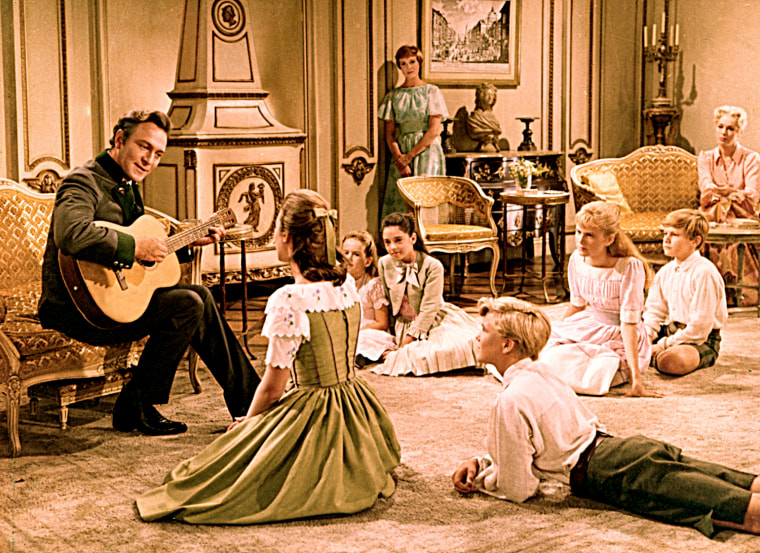 The Sound of Music (1965) A former nun leaves the convent to become a governess for the seven children of a wealthy, Austrian widower who has grown into a cold disciplinarian. Soon, the she opens the children to the wonders of life and the joy of music - and eventually softens the heart of their father and gains his love. Starring Julie Andrews and Christopher Plummer.
