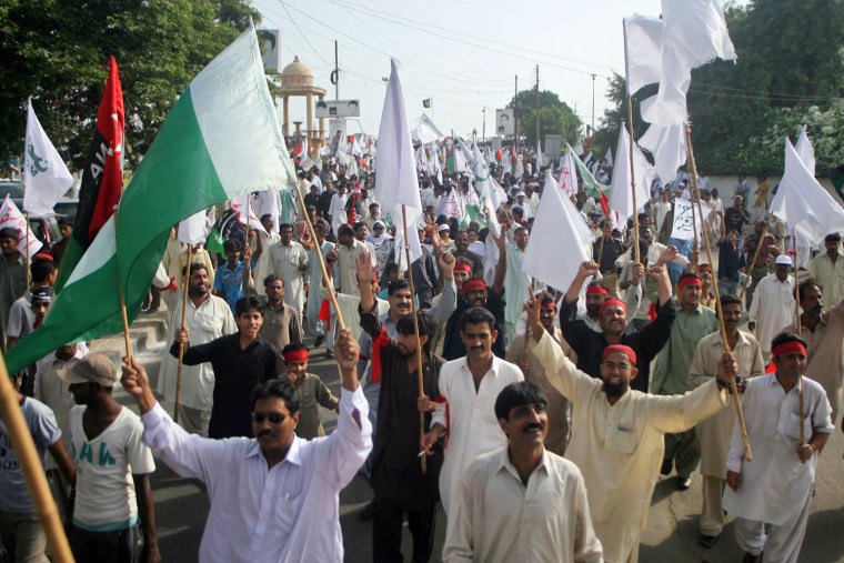 Image: Peace rally in Karachi