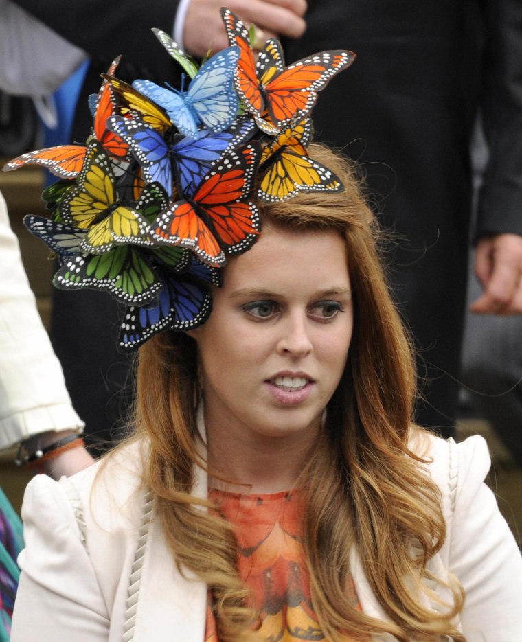 Britain's Princess Beatrice attends the