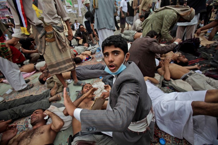 Political unrest in Yemen