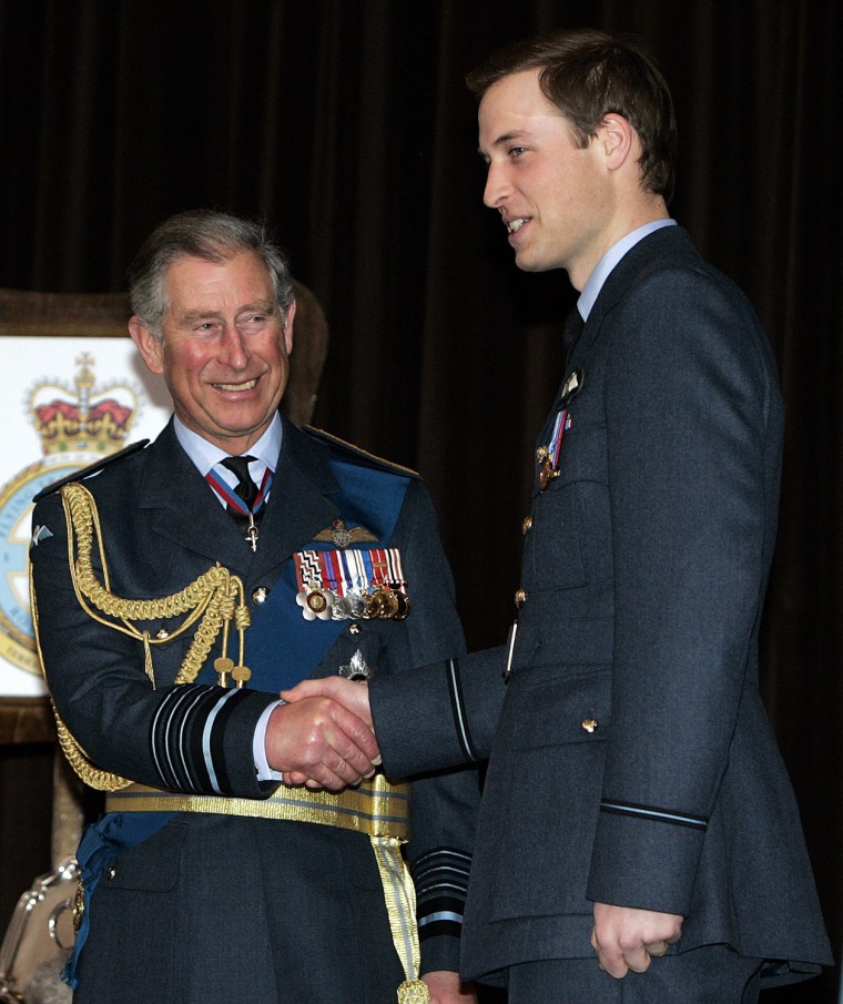 Prince William Receives RAF Wings At Graduation Ceremony