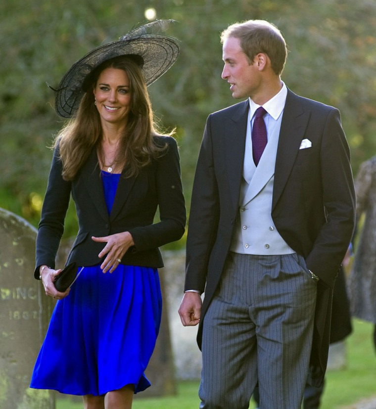 Image: Prince William and Kate Middleton Attend Harry Meade And Rosie Bradford's Wedding