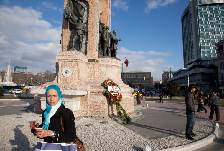 Taksim Square, Istanbul.