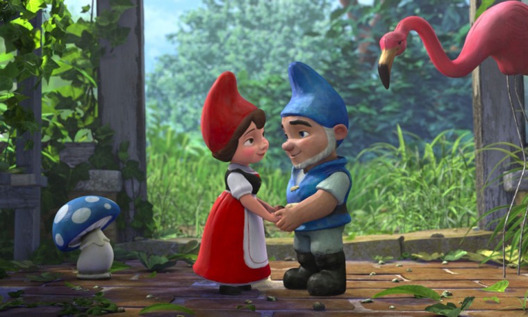 \"GNOMEO AND JULIET\"

(L-R) Shroom, Juliet, Gnomeo, Featherstone

©Miramax Film NY, LLC.  All Rights Reserved.