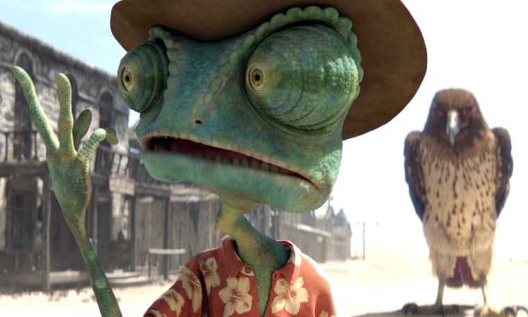 Rango (2011) Rango is a sheltered chameleon living as an ordinary family pet facing a major identity crisis. After all, how high can you aim when your whole purpose in life is to blend in? When Rango accidentally winds up in the gritty, gun-slinging town of Dirt -- a lawless outpost populated by the desert's most wily and whimsical creatures -- the less-than-courageous lizard suddenly finds he stands out. Welcomed as the last hope the town has been waiting for, new Sheriff Rango is forced to play his new role to the hilt... until he starts to become the hero he once only pretended to be.